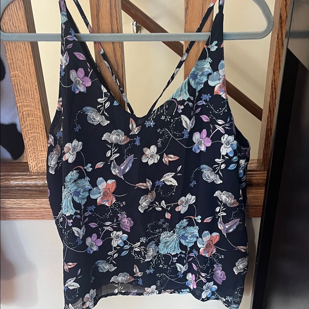 Floral Print Women's Top